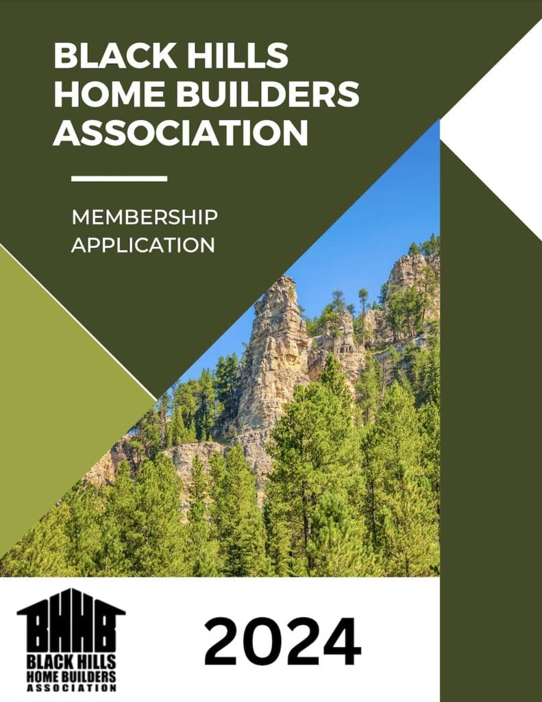 Black Hills Home Builders Association Membership Application